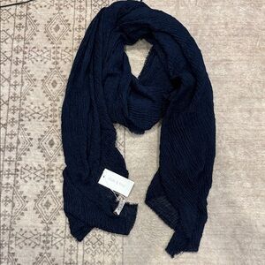 Navy Blue Women's Scarf
